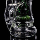 EHLE.® x Black Leaf Unique Bubbler Recycler Bong