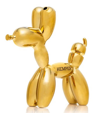 Hemper ''Balloon Dog'' Luxury Golden Bong