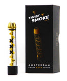 Twist ‘n Smoke Glass Blunt Gold Amsterdam Edition