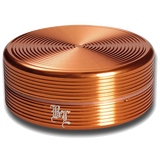 Black Leaf Aluminium 'Ripple' 2 Part Grinder - Bronze - Puff Puff Palace