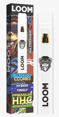 ACAN Loom HHC Vape 2 ml - Blueberry Cookies Kopen | Puff Puff Palace Vaporizer, grinder of bong kopen? Welkom bij Puff Puff Palace - Online Headshop ACAN Loom HHC Vape 2 ml - Blueberry Cookies Kopen | Puff Puff Palace Vaporizer, grinder of bong kopen? Welkom bij Puff Puff Palace - Online Headshop