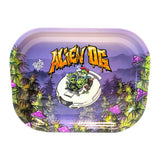 Best Buds Tin Stash Box & Rolling Tray - Alien OG