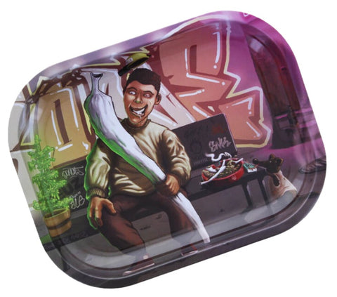 BEUZ ''Highman'' Metal Rolling Tray Small