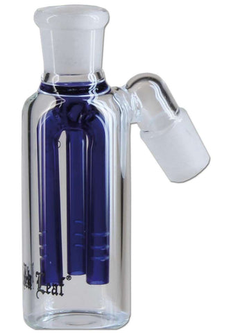 Black Leaf ''3-Arm'' Percolator Bong Pre-Cooler Blue