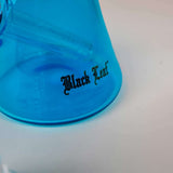Black Leaf ''Dragon'' Oil & Herb Glass Bong - Blue