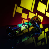 Black Leaf x Fire Flow ''Mary Jane'' Glass Flask Bong