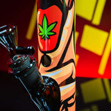 Black Leaf x Fire Flow ''420 Taste'' Cylinder Bong