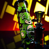 Black Leaf x Fire Flow ''Stoned Teddy'' Cylinder Bong