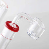 Black Leaf ''Fish'' Dab Rig Bong Red