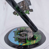 Black Leaf "Grand Story'' Glass Percolator Bong