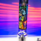 Black Leaf ''Grand Story'' Piston Glass Bong