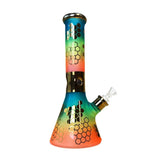 Black Sheep ''Rainbow Bee Hexagon'' Beaker Bong