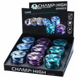 Champ High ''Camouflage'' 4-Part Metal Grinder - Green