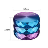 Champ High ''Duo-Color'' 4-Part Grinder (53mm) - Blue/Purple