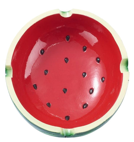 Champ High ''Food'' Decorative Tabletop Ashtray - Watermelon