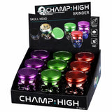 Champ High ''Skull'' Metal Grinder 42mm - Purple