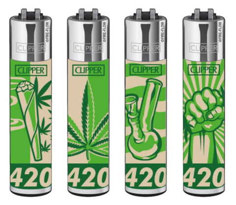 Clipper ''Classic 420'' 4 Pieces Lighter Set