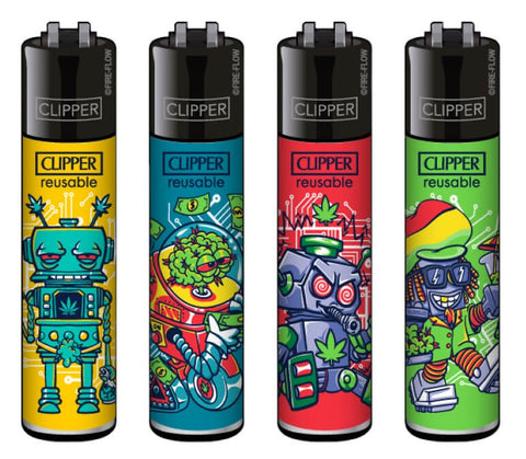 Clipper ''Stonebots'' 4 Pieces Lighter Set