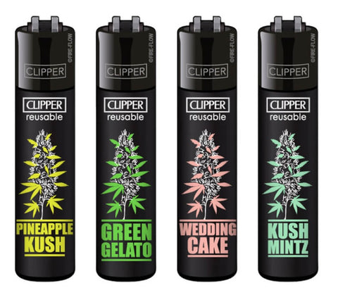 Clipper ''Strains'' 4 Pieces Lighter Set