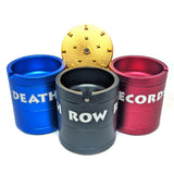 Death Row Records ''Ashtray Grinder'' 4-Parts 62mm - Red