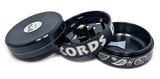 Death Row Records ''Deep Cut'' Grinder 3-Part 63mm - Black