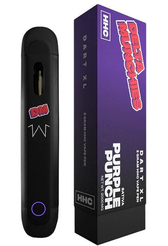 Delta Munchies ''Dart XL'' HHC Vape 2ml - Purple Punch
