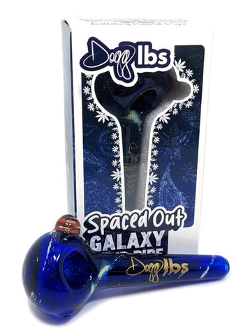 Dogg Lbs ''Spaced Out'' Glass Spoon Pipe Blue