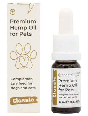 Enecta Premium Hemp Oil For Pets with Omega 3 & Vitamin E