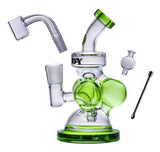 Goody Glass ''Atom'' Glass Mini Dab Rig