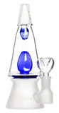 Hemper ''That 70's'' Lavalamp Retro Style Glass Bong Blue