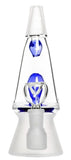 Hemper ''That 70's'' Lavalamp Retro Style Glass Bong Blue