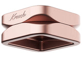 Krush Kube 2.0 Extra Large Metal Grinder 2 Parts 75mm - Rose Gold