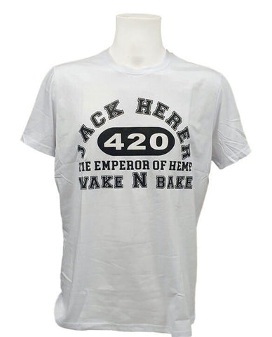Lauren Rose ''Jack Herer 420'' T-shirt White