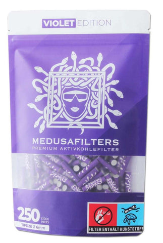 Medusa Actived Carbon Smoking Filters 250pcs
