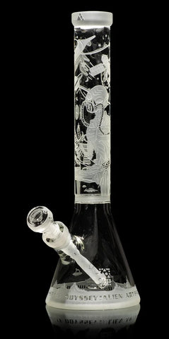 Milkyway ''Alien Artifacts'' Beaker Bong - Clear