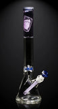 Milkyway ''Skull Ace Card'' Beaker Bong - Purple