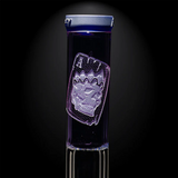 Milkyway ''Skull Ace Card'' Beaker Bong - Purple
