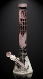 Milkyway ''Thugz Mansion'' Beaker Bong - Pink