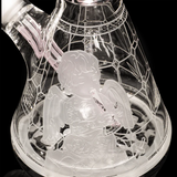 Milkyway ''Thugz Mansion'' Beaker Bong - Pink