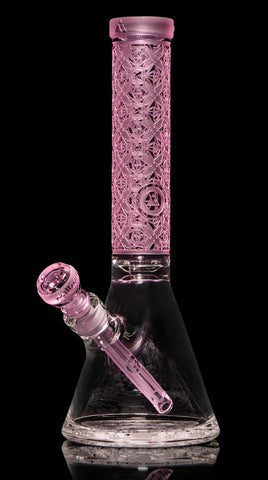 Milkyway ''X-Morphic'' Beaker Bong - Pink
