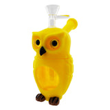 Urban Crew ''Yellow Owl'' Silicone Bong