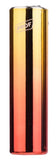 Prof Pocket ''Gold Gradient'' Metal Lighter - Gold/Red