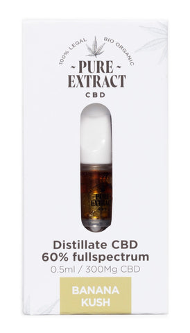 Pure Extract Pre-Filled 510 CBD Oil Cartridge - Banana Kush
