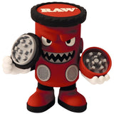 RAW ''Grindor'' Silicone Grinder & Stash Can Figure Red