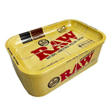 RAW ''Munchies'' Metal Storage Box With Rolling Tray