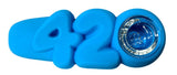 Urban Crew ''420 Blue'' Silicone Pipe