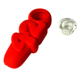 Uban Crew ''420 Red'' Silicone Pipe