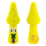 Urban Crew ''Yellow Mushroom'' Silicone Pipe