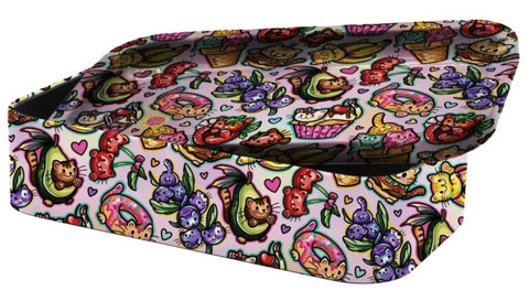 V-Syndicate ''Syndicase 2.0'' Tin Storing Box With Rolling Tray - Kibbles & Kits
