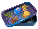 V-Syndicate ''Syndicase 2.0'' Tin Storing Box With Rolling Tray - Munch Time